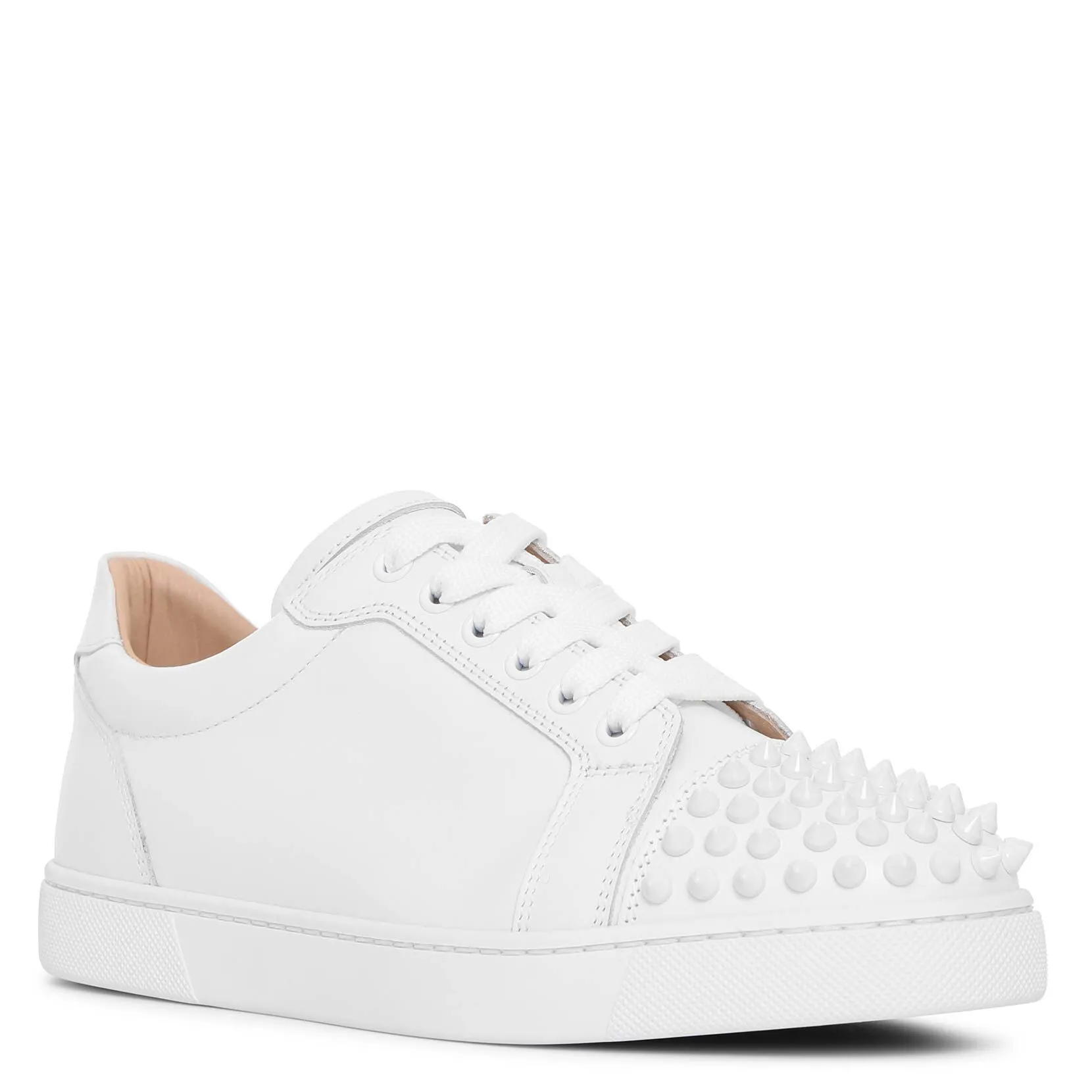 Vieira Spikes flat white sneakers