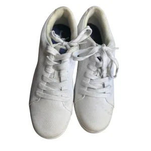 White Canvas Lace-Up Goodfellow & Co. Sneakers Casual Low Top Shoes Size 10