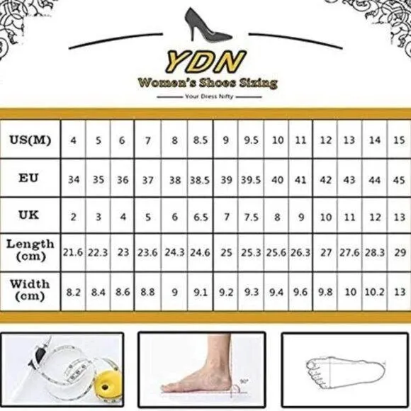 YDN Black Nude Pointed Toe Bow Pump Rhinestone Block Low Heel Butterfly Shoe